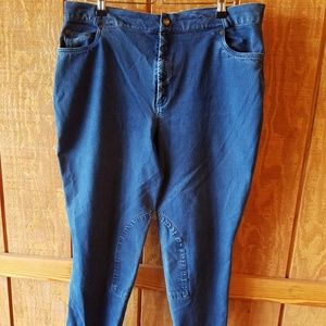 Tuff Rider Riding Breeches in Denim